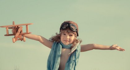 Pojke som finner möjligheter