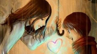 Mor och son pratar om värderingar