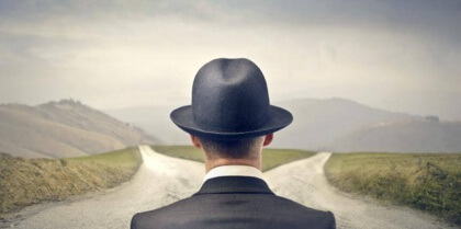 Man som har intuitiv intelligens