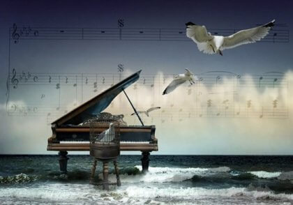 Piano i havet