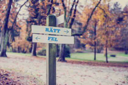Rätt eller fel