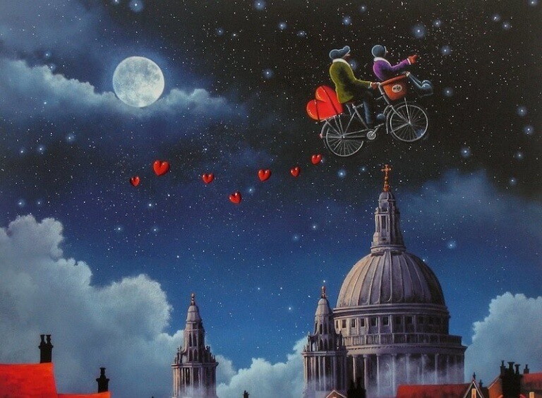 Flygande cykel