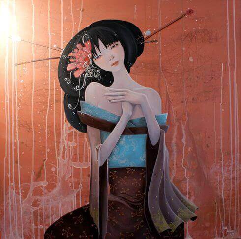 Japansk konst illustrerar vägen tillbaka till livet