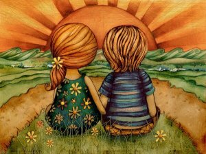 Skillnaden mellan ett lyckligt barn och ett bortskämt