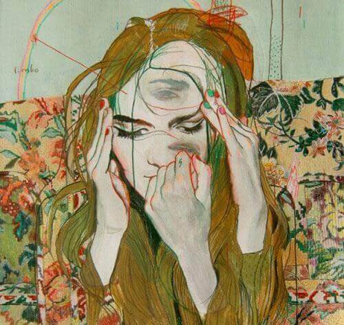 Surrealistisk kvinna