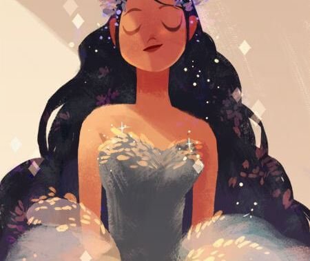 Kvinna som njuter av sitt liv