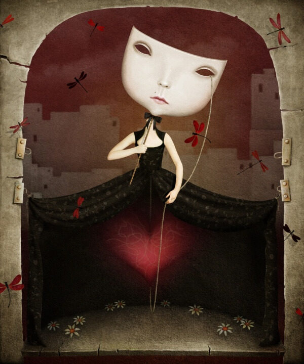 Surrealistisk person