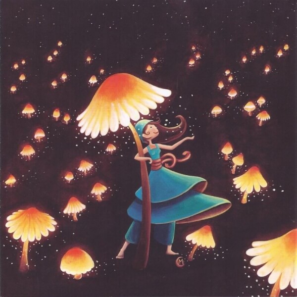 Flicka med svampar som väljer att inte kritisera