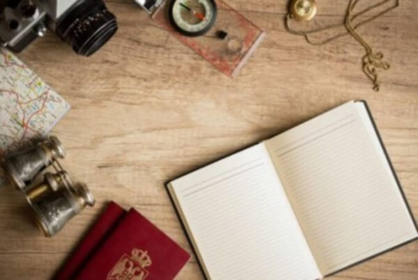 Föremål relaterade till resor