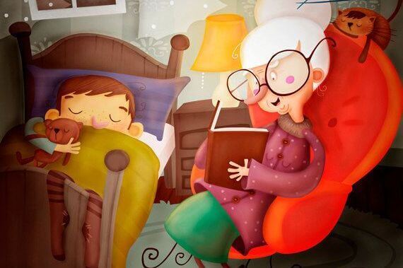 Att läsa för barnbarnen