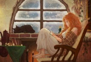 Läsning ger mening åt min existens