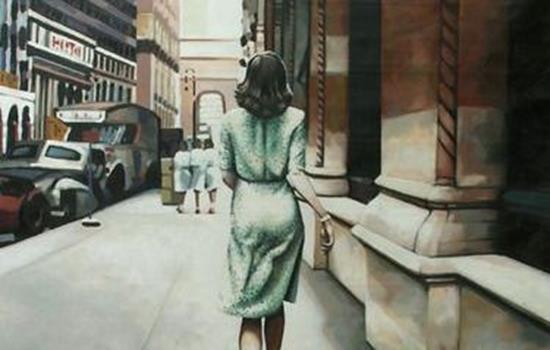 Kvinna på gatan