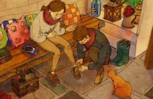 Att behandla någon med affektion