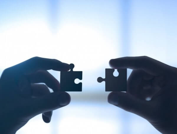 Två pusselbitar