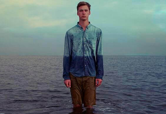 Man i havet