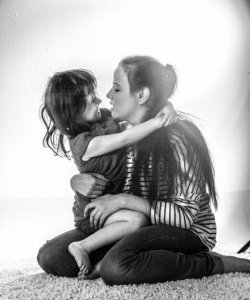 Kraften hos en omfamning