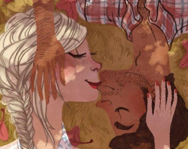 Lyckligt par utan affektivt beroende