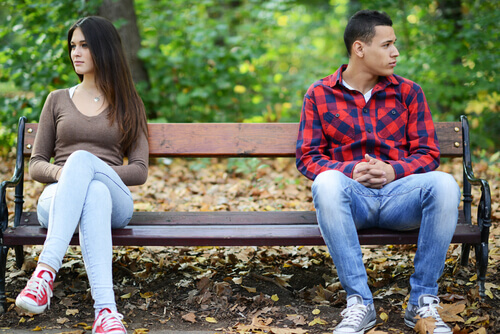 Stora hinder i början av en relation
