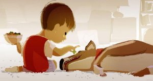 Bandet mellan barn och husdjur