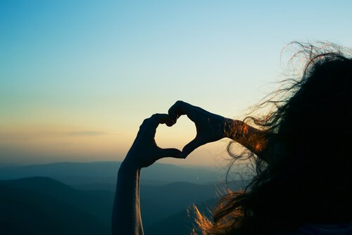 Hjärtformade händer