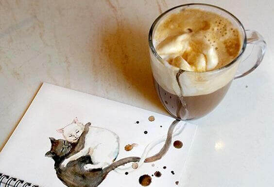 Kaffe med goda vänner gör våra problem lättare