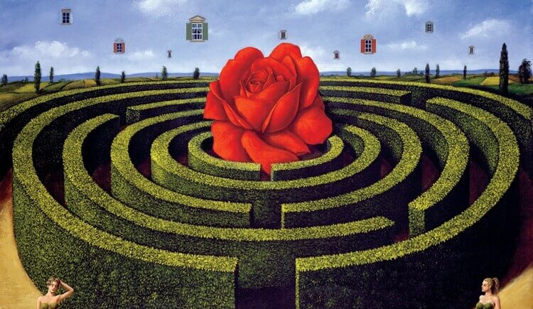 Ros i labyrint