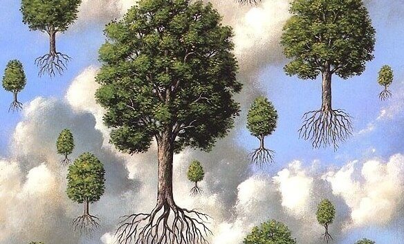 Träd i luften