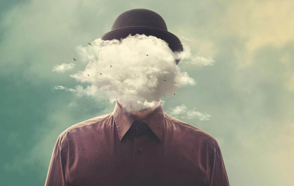 Huvudet bland molnen