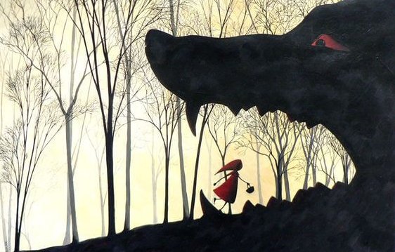 Vargen och Rödluvan