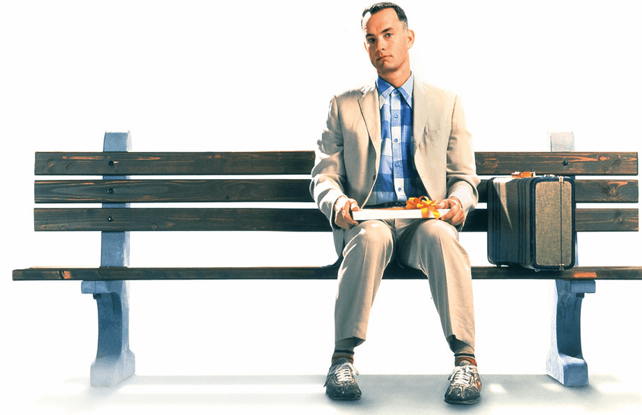 Forrest Gump med Tom Hanks