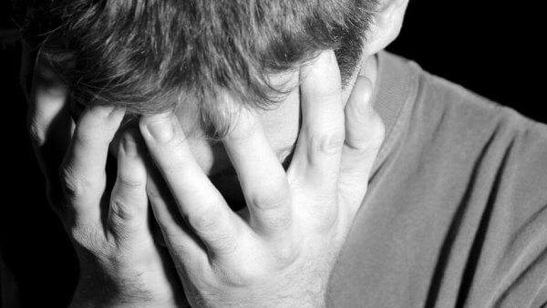 Väldigt stressad man