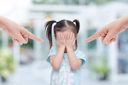 Skrik skadar barnets hjärna under uppväxten