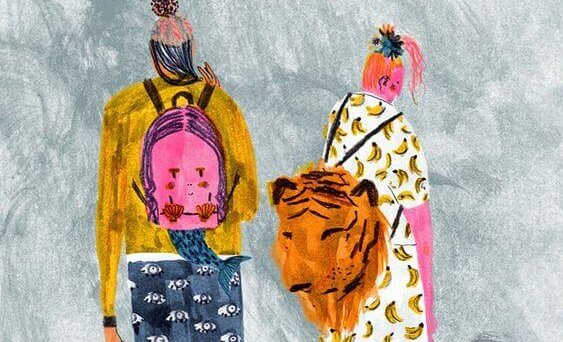 Personer med en giftig vänskap