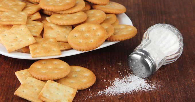 Salt på kex