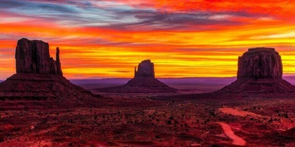 Arizona i skymning