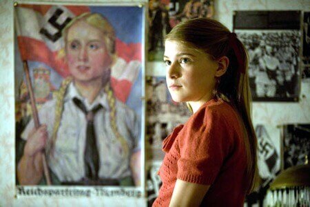 Gretel med nazistpropaganda