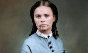 Olive Oatman – kvinnan med den blå tatueringen