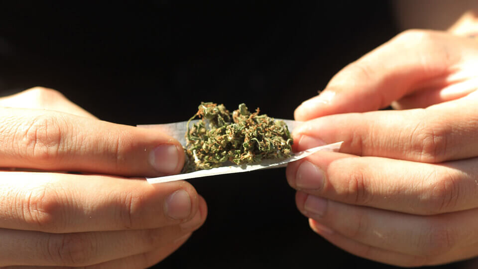 Rullar marijuana