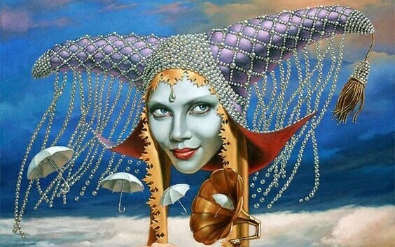 Kvinna - fantasibild