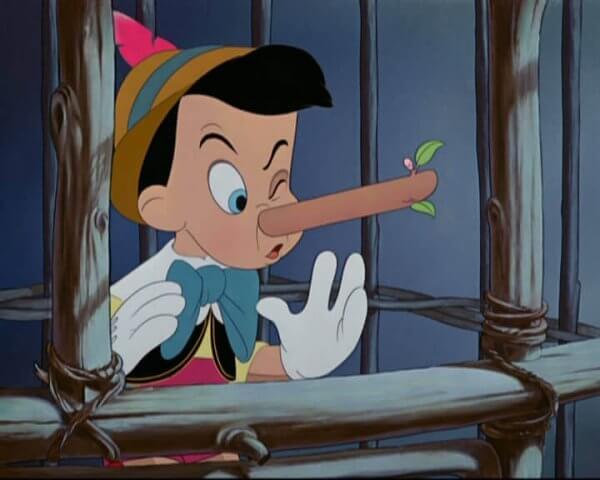 Inspärrad Pinocchio