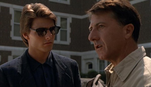 Tom Cruise och Dustin Hoffman