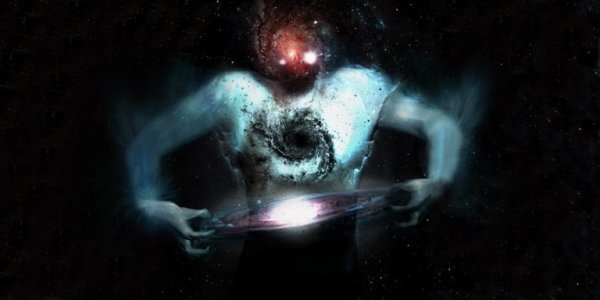 Människa i universum
