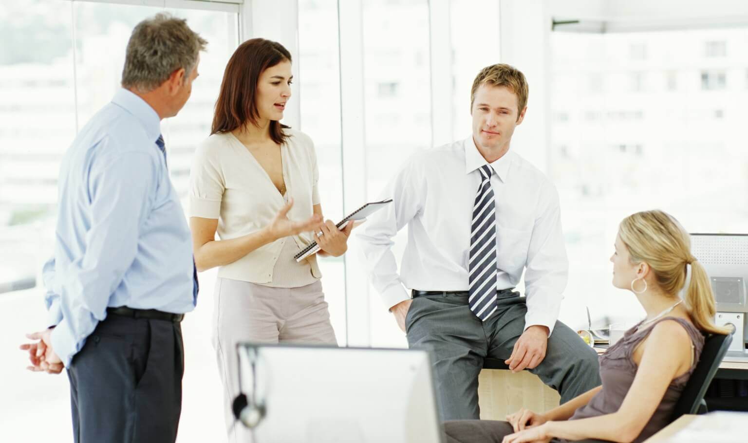 Möte på kontoret