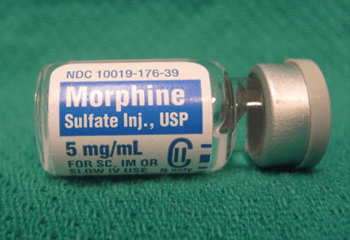 Morfin på flaska