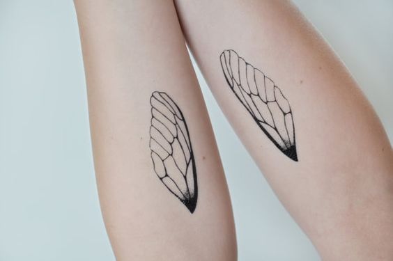 Tatuering av vingar