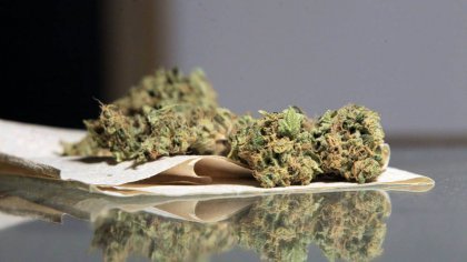 Marijuana på papper
