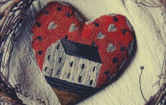 Hjärta med hus