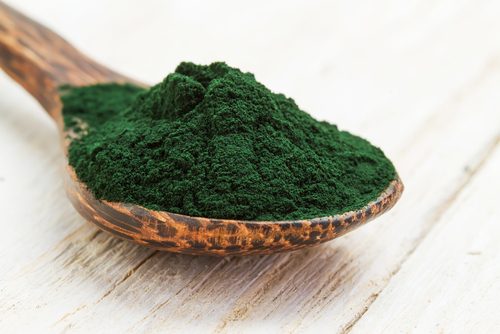 Spirulina i pulverform