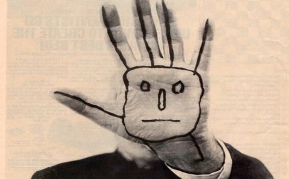 Målad hand