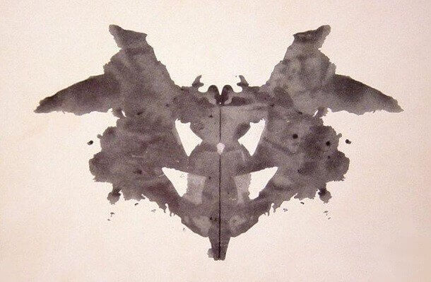 Bild från Rorschachtestet